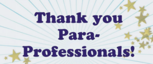 Happy Paraprofessionals Day